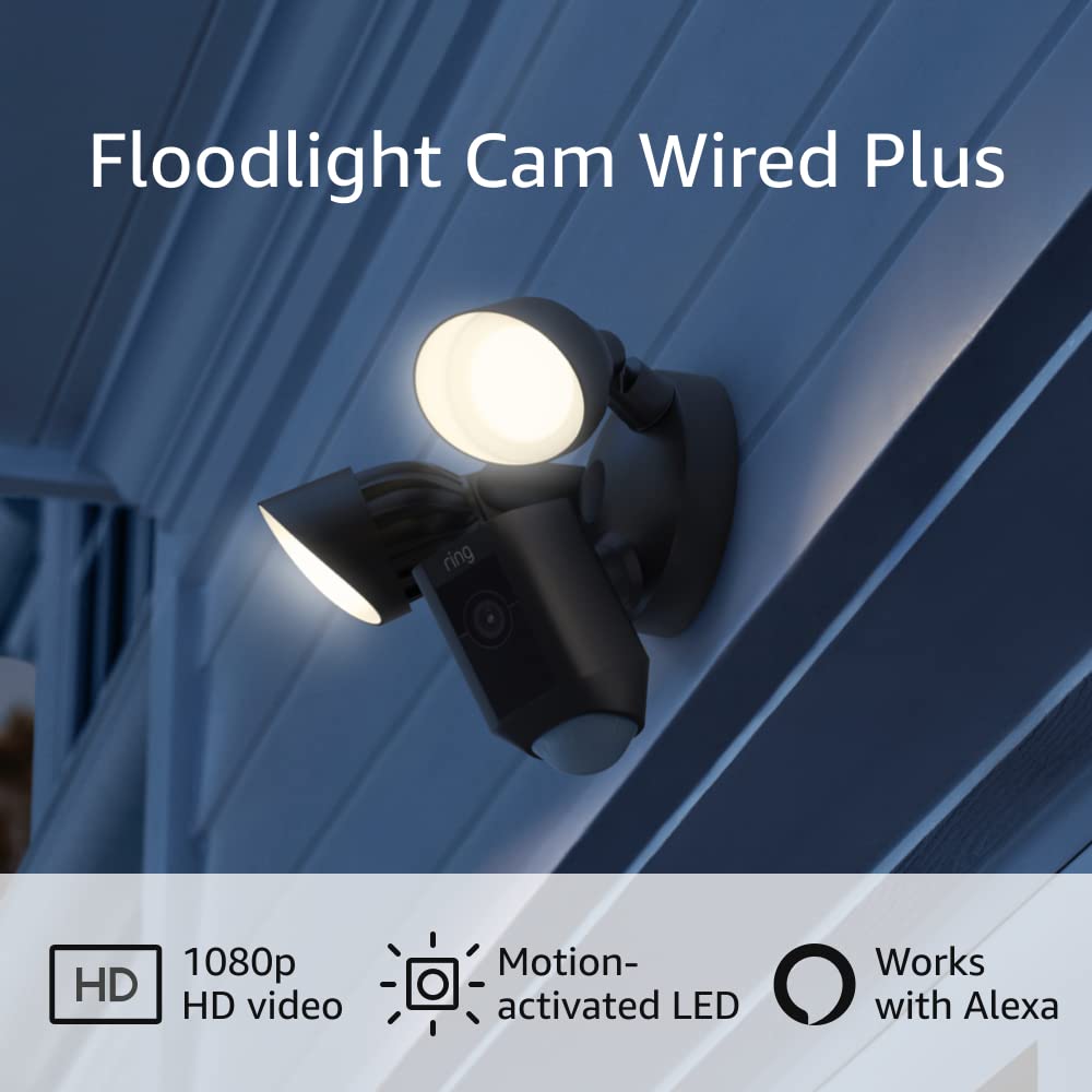 Ring Floodlight Cam Wired Plus with motion-activated 1080p HD video - Image 6